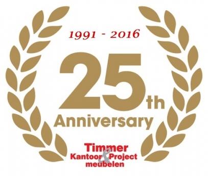 25 jarig jubileum Timmer Kantoormeubelen! 